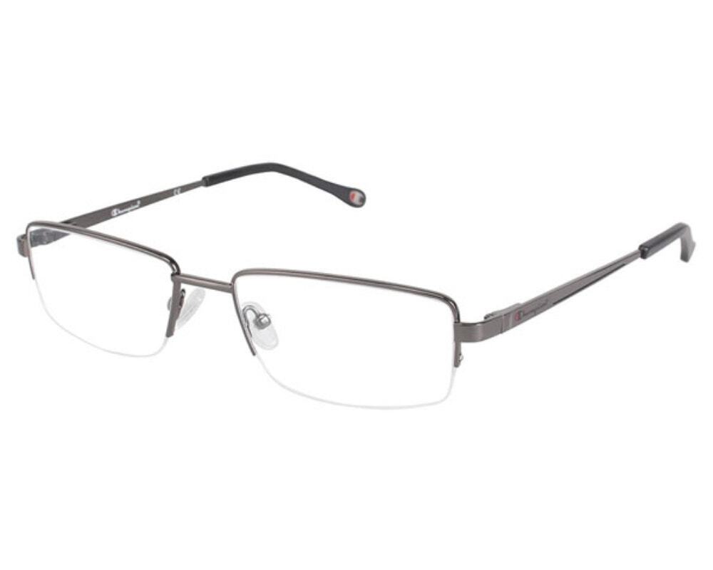 NEW Champions CU 1003 Gunmetal half rim eye glasses